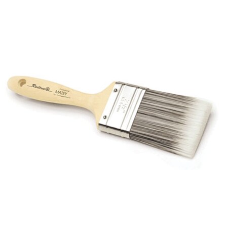 Gordon Brush 2-1/2" Chisel Edge Polyester Bristle, Paint Brush, Wood Handle, 12 PK R11043